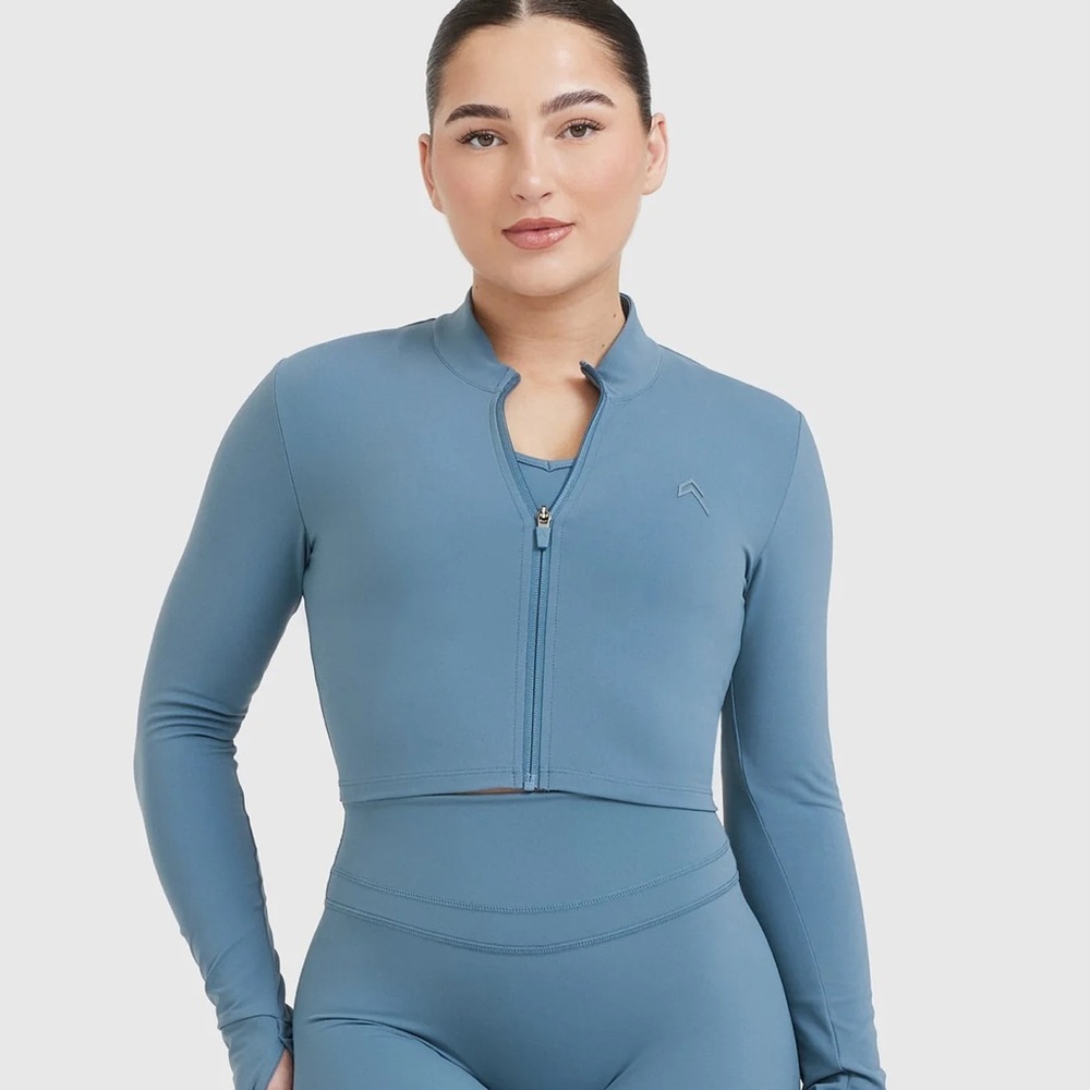 ONER ACTIVE UNIFIED CROP JACKET MOONSTONE XS